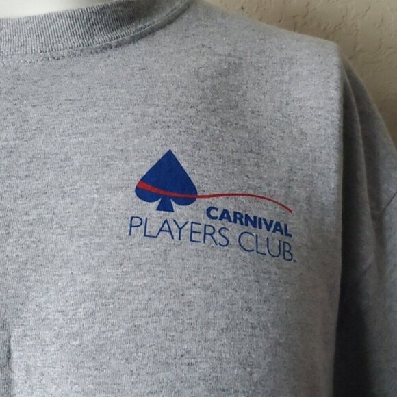 Carnival Cruise Line Casino Players Club Wild Winners large tshirt - Picture 3 of 6